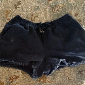 Splendid Dark Blue High Waist Shorts